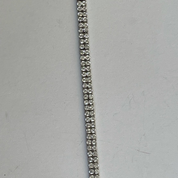 New Luxury 925 Sterling Silver Tennis Bracelet Bangle - Picture 4 of 5